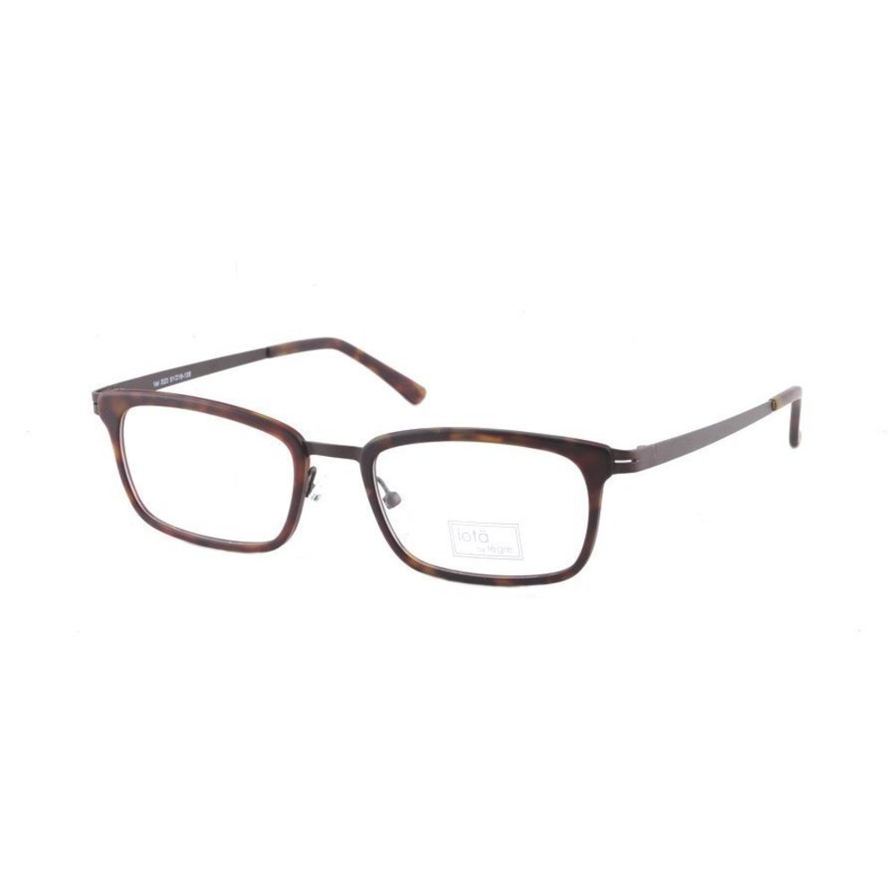 IOTA Val Eyeglasses Tortoise  Brown Temple 51mm
